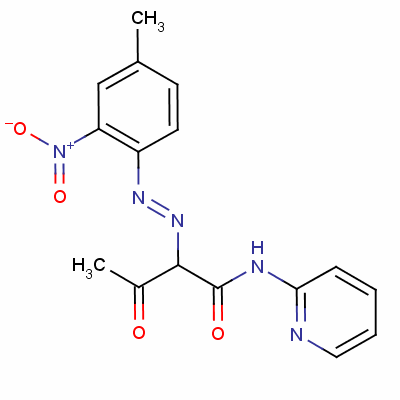 2-[(4-Methyl-2-nitrophenyl)azo]-3-oxo-n-2-pyridylbutyramide Structure,60568-48-1Structure