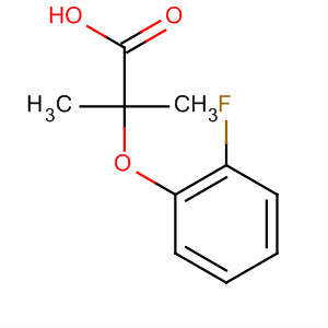 2-(2-Fluorophenoxy)-2-methylpropanoic acid Structure,605680-35-1Structure