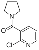 2-Chloro-3-(pyrrolidin-1-ylcarbonyl)pyridine Structure,60597-68-4Structure