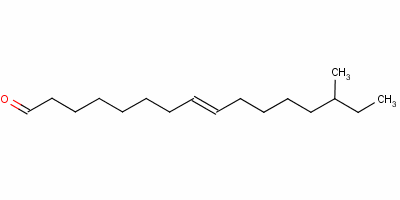 (E)-14-甲基-8-十六醛結(jié)構(gòu)式_60609-52-1結(jié)構(gòu)式