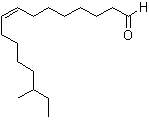 (Z)-14-methyl-8-hexadecen-1-al Structure,60609-53-2Structure