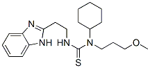 Thiourea, n-[2-(1h-benzimidazol-2-yl)ethyl]-n-cyclohexyl-n-(3-methoxypropyl)- (9ci) Structure,606090-47-5Structure