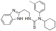 Thiourea, n-[2-(1h-benzimidazol-2-yl)ethyl]-n-cyclohexyl-n-(3-methylphenyl)- (9ci) Structure,606090-54-4Structure