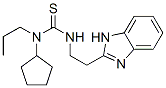 Thiourea, n-[2-(1h-benzimidazol-2-yl)ethyl]-n-cyclopentyl-n-propyl- (9ci) Structure,606090-87-3Structure