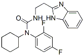 (9CI)-n-[2-(1H-苯并咪唑-2-基)乙基]-n-環(huán)己基-n-(2,4-二氟苯基)-脲結構式_606091-23-0結構式