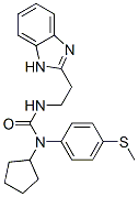 (9CI)-n-[2-(1H-苯并咪唑-2-基)乙基]-n-環(huán)戊基-n-[4-(甲基硫代)苯基]-脲結(jié)構(gòu)式_606091-25-2結(jié)構(gòu)式