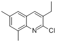 Quinoline, 2-chloro-3-ethyl-6,8-dimethyl- (9ci) Structure,606091-79-6Structure