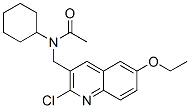 Acetamide, n-[(2-chloro-6-ethoxy-3-quinolinyl)methyl]-n-cyclohexyl-(9ci) Structure,606103-40-6Structure