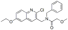 Acetamide, n-[(2-chloro-6-ethoxy-3-quinolinyl)methyl]-2-methoxy-n-(phenylmethyl)-(9ci) Structure,606103-44-0Structure