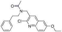 Acetamide, n-[(2-chloro-6-ethoxy-3-quinolinyl)methyl]-n-(2-phenylethyl)-(9ci) Structure,606103-92-8Structure