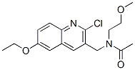 Acetamide, n-[(2-chloro-6-ethoxy-3-quinolinyl)methyl]-n-(2-methoxyethyl)-(9ci) Structure,606104-02-3Structure