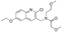 (9ci)-n-[(2-氯-6-乙氧基-3-喹啉)甲基]-2-甲氧基-n-(2-甲氧基乙基)-乙酰胺結(jié)構(gòu)式_606104-20-5結(jié)構(gòu)式