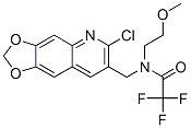 (9ci)-n-[(6-氯-1,3-二氧代[4,5-g]喹啉-7-基)甲基]-2,2,2-三氟-n-(2-甲氧基乙基)-乙酰胺結(jié)構(gòu)式_606104-80-7結(jié)構(gòu)式