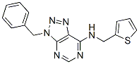 (9ci)-3-(苯基甲基)-n-(2-噻吩甲基)-3H-1,2,3-噻唑并[4,5-d]嘧啶-7-胺結(jié)構(gòu)式_606108-00-3結(jié)構(gòu)式