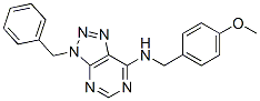 (9ci)-n-[(4-甲氧基苯基)甲基]-3-(苯基甲基)-3H-1,2,3-噻唑并[4,5-d]嘧啶-7-胺結(jié)構(gòu)式_606108-04-7結(jié)構(gòu)式