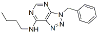 (9ci)-n-丁基-3-(苯基甲基)-3H-1,2,3-噻唑并[4,5-d]嘧啶-7-胺結(jié)構(gòu)式_606108-12-7結(jié)構(gòu)式