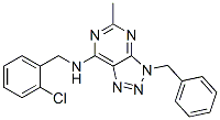 (9ci)-n-[(2-氯苯基)甲基]-5-甲基-3-(苯基甲基)-3H-1,2,3-噻唑并[4,5-d]嘧啶-7-胺結(jié)構(gòu)式_606108-23-0結(jié)構(gòu)式