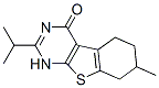 [1]Benzothieno[2,3-d]pyrimidin-4(1h)-one, 5,6,7,8-tetrahydro-7-methyl-2-(1-methylethyl)- (9ci) Structure,606114-04-9Structure