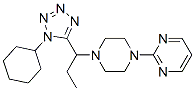 Pyrimidine, 2-[4-[1-(1-cyclohexyl-1h-tetrazol-5-yl)propyl]-1-piperazinyl]- (9ci) Structure,606114-25-4Structure