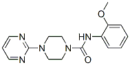 1-Piperazinecarboxamide, n-(2-methoxyphenyl)-4-(2-pyrimidinyl)-(9ci) Structure,606118-03-0Structure