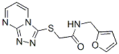 Acetamide, n-(2-furanylmethyl)-2-(1,2,4-triazolo[4,3-a]pyrimidin-3-ylthio)-(9ci) Structure,606121-49-7Structure