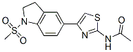 Acetamide, n-[4-[2,3-dihydro-1-(methylsulfonyl)-1h-indol-5-yl]-2-thiazolyl]-(9ci) Structure,606121-96-4Structure