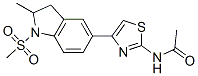 Acetamide, n-[4-[2,3-dihydro-2-methyl-1-(methylsulfonyl)-1h-indol-5-yl]-2-thiazolyl]-(9ci) Structure,606121-97-5Structure