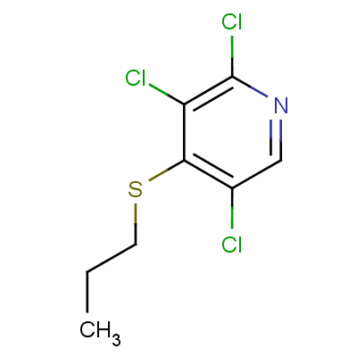 2,3,5-Trichloro-4-(propylthio)pyridine Structure,60613-17-4Structure