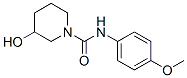 1-Piperidinecarboxamide,3-hydroxy-n-(4-methoxyphenyl)-(9ci) Structure,606131-60-6Structure