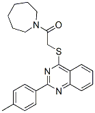 (9ci)-六氫-1-[[[2-(4-甲基苯基)-4-喹唑啉]硫代]乙?；鵠-1H-氮雜卓結(jié)構(gòu)式_606132-40-5結(jié)構(gòu)式