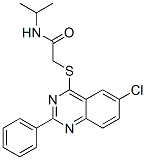 Acetamide, 2-[(6-chloro-2-phenyl-4-quinazolinyl)thio]-n-(1-methylethyl)-(9ci) Structure,606132-55-2Structure