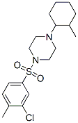 Piperazine, 1-[(3-chloro-4-methylphenyl)sulfonyl]-4-(2-methylcyclohexyl)-(9ci) Structure,606133-29-3Structure