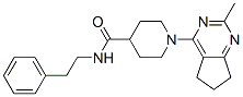 4-Piperidinecarboxamide, 1-(6,7-dihydro-2-methyl-5h-cyclopentapyrimidin-4-yl)-n-(2-phenylethyl)-(9ci) Structure,606135-89-1Structure