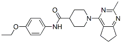 (9ci)-1-(6,7-二氫-2-甲基-5H-環(huán)戊并嘧啶-4-基)-n-(4-乙氧基苯基)-4-哌啶羧酰胺結構式_606135-90-4結構式