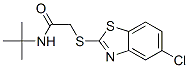 Acetamide, 2-[(5-chloro-2-benzothiazolyl)thio]-n-(1,1-dimethylethyl)-(9ci) Structure,606136-39-4Structure