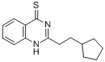 4(1H)-quinazolinethione,2-(2-cyclopentylethyl)- Structure,606136-43-0Structure