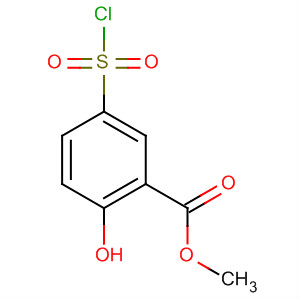 Methyl5-(chlorosulfonyl)-2-hydroxybenzoate Structure,60638-81-5Structure