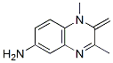 (9CI)-1,2-二氫-1,3-二甲基-2-亞甲基-6-喹噁啉胺結(jié)構(gòu)式_60639-49-8結(jié)構(gòu)式