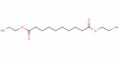 Bis(2-mercaptoethyl) sebacate Structure,60642-69-5Structure