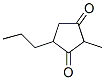 1,3-Cyclopentanedione, 2-methyl-4-propyl-(9ci) Structure,606489-81-0Structure