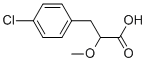 Benzenepropanoic acid, 4-chloro-α-methoxy- Structure,606493-11-2Structure