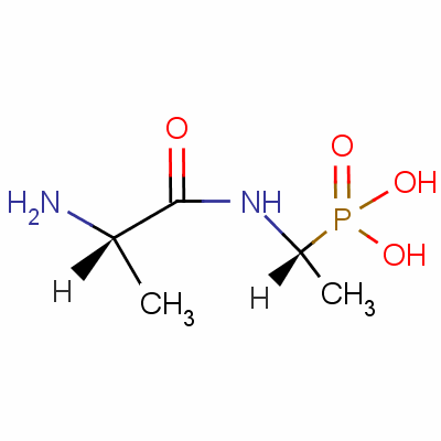 (S)-氨基-(r)-1-氨基乙基磷酸結(jié)構(gòu)式_60668-24-8結(jié)構(gòu)式