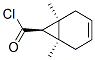 Bicyclo[4.1.0]hept-3-ene-7-carbonyl chloride,1,6-dimethyl-,(1alpha,6alpha,7beta)-(9ci) Structure,60681-39-2Structure