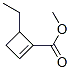 1-Cyclobutene-1-carboxylicacid,4-ethyl-,methylester(9ci) Structure,60697-57-6Structure