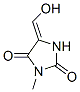 (9ci)-5-(羥基亞甲基)-3-甲基-2,4-咪唑啉二酮結(jié)構(gòu)式_606976-44-7結(jié)構(gòu)式