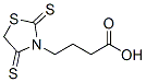 4-(2,4-Dithioxo-1,3-thiazolidin-3-yl)butanoic acid Structure,60708-95-4Structure