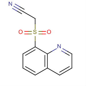 (8-喹啉基磺?；?乙腈結(jié)構(gòu)式_60717-37-5結(jié)構(gòu)式