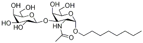 N-Octyl 2-Acetamido-2-deoxy-3-O-(beta-D-galactopyranosyl)-alpha- D-glucopyranoside Structure,607353-49-1Structure