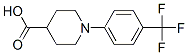 1-(4-Trifluoromethylphenyl)piperidine-4-carboxylic acid Structure,607354-69-8Structure