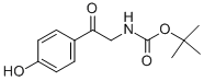 [2-(4-Hydroxy-phenyl)-2-oxo-ethyl]-carbamic acid tert-butyl ester Structure,607358-50-9Structure